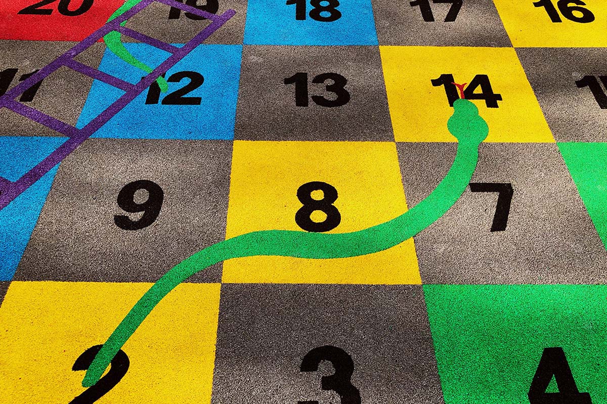 Life-Size Snakes & Ladders